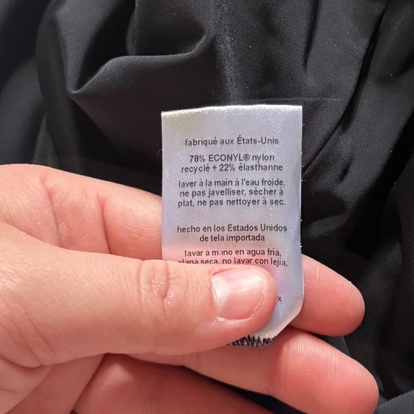 Mara Hoffman Black Cutout One-Piece Swimsuit – Size 2X Made in USA - Picture 6 of 6